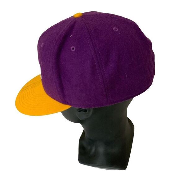 LSU Nike True Louisiana State University Hat Embroidered Purple Yellow Cap - Picture 3 of 9